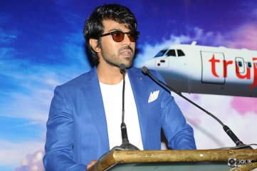 Ram Charan TruJet Airways Press Meet